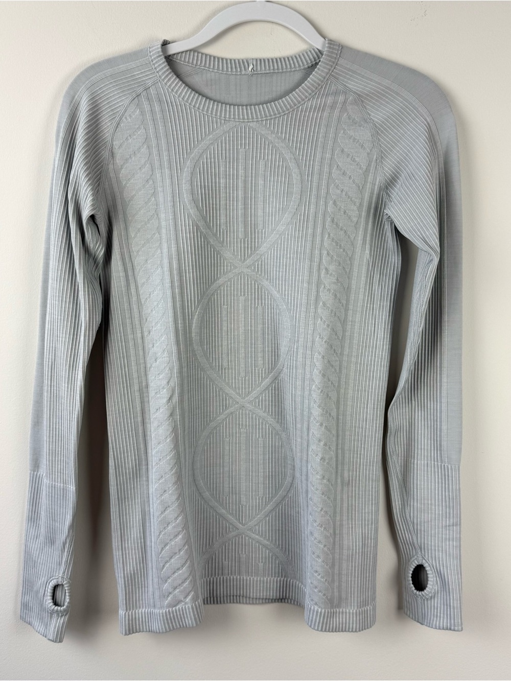 Lululemon Rest Less Pullover Long Sleeve Top Gray